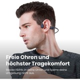 Shokz OpenRun casque technologie conduction osseuse Noir