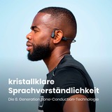 Shokz OpenRun casque technologie conduction osseuse Noir