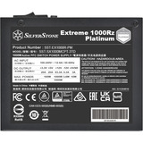 SilverStone Extreme 1000Rz Platinum alimentation  modulaire 1000 watt Noir, 1x 12V-2x6, 12x PCIe