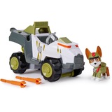 Spin Master Vehicule + Figurine Tracker Jungle Pups La Pat' Patrouille, Jeu véhicule PAW Patrol Vehicule + Figurine Tracker Jungle Pups La Pat' Patrouille, Camion, PAW Patrol, 3 an(s), Plastique, Vert, Gris, Blanc