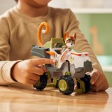 Spin Master Vehicule + Figurine Tracker Jungle Pups La Pat' Patrouille, Jeu véhicule PAW Patrol Vehicule + Figurine Tracker Jungle Pups La Pat' Patrouille, Camion, PAW Patrol, 3 an(s), Plastique, Vert, Gris, Blanc