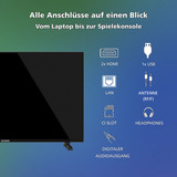 Telefunken  40" TV QLED Noir