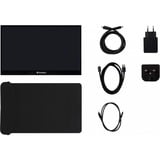 Verbatim 49593 écran plat de PC 43,9 cm (17.3") 1920 x 1080 pixels Full HD LCD Écran tactile Noir Moniteur Noir, 1x HDMI, 2x USB-C, 1x USB-A, 43,9 cm (17.3"), 1920 x 1080 pixels, Full HD, LCD, 6 ms, Noir