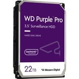 WD Purple Pro 22 To, Disque dur WD221PURP, SATA/600, AF, 24/7