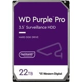 WD Purple Pro 22 To, Disque dur WD221PURP, SATA/600, AF, 24/7