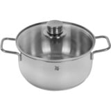 WMF 07.3021.6040 plat de cuisson 3 L Rond Acier inoxydable Plat à cuisson, Marmite Acier inoxydable, Plat à cuisson, Rond, Acier inoxydable, Vitrocéramique, Gaz, Induction, Acier inoxydable, 3 L