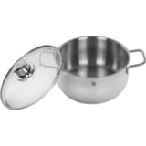 WMF 07.3021.6040 plat de cuisson 3 L Rond Acier inoxydable Plat à cuisson, Marmite Acier inoxydable, Plat à cuisson, Rond, Acier inoxydable, Vitrocéramique, Gaz, Induction, Acier inoxydable, 3 L
