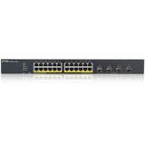Zyxel XGS1935-28HP Géré L3 Gigabit Ethernet (10/100/1000) Connexion Ethernet, supportant l'alimentation via ce port (PoE), Switch Géré, L3, Gigabit Ethernet (10/100/1000), Connexion Ethernet, supportant l'alimentation via ce port (PoE), Grille de montage