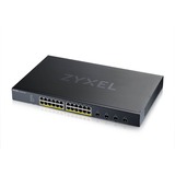 Zyxel XGS1935-28HP Géré L3 Gigabit Ethernet (10/100/1000) Connexion Ethernet, supportant l'alimentation via ce port (PoE), Switch Géré, L3, Gigabit Ethernet (10/100/1000), Connexion Ethernet, supportant l'alimentation via ce port (PoE), Grille de montage