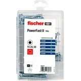 fischer Meisterbox PowerFast II tête ronde VG TX, Jeu de vis 