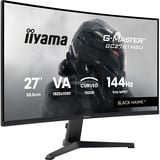 iiyama G-Master GC2781HSU-B1 27" Moniteur gaming incurvé Noir, 1x DisplayPort, 1x HDMI, 2x USB-A, 144 Hz, 68,6 cm (27"), 1920 x 1080 pixels, Full HD, LCD, Noir