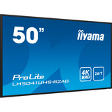 iiyama LH5041UHS-B2AG, Affichage public Noir brillant