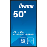 iiyama LH5041UHS-B2AG, Affichage public Noir brillant