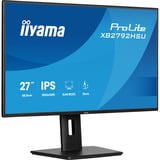 iiyama ProLite XB2792HSU-B1 27" Moniteur Noir (Mat), 1x DisplayPort, 1x HDMI, 2x USB-A, 120 Hz