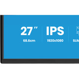 iiyama  27" Moniteur  Noir (Mat)