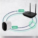 Arlo Pro 5 Spotlight, Caméra de surveillance Blanc/Noir