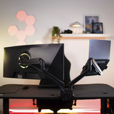 Arozzi Alzare Neo Duo, Support de moniteur Noir