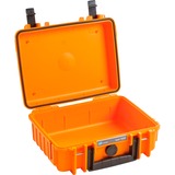 B&W 1000/O/SI Boîte à outils Orange Polypropylène (PP), Valise Orange, Orange, Polypropylène (PP), Résistant à la poussière, Résistant à l’eau, 248,92 x 175,26 x 93,98 mm, 269,2 mm, 215,9 mm