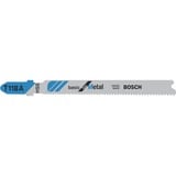 Bosch 2 608 631 964 Lame de scie sauteuse, à chantourner et sabre Lames de scie sauteuse Acier rapide 100 pièce(s) Lames de scie sauteuse, Acier rapide, 9,2 cm, 100 pièce(s)