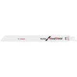 Bosch 2 608 654 981 Lame de scie sauteuse, à chantourner et sabre Lames de scie sabre Bimétal 5 pièce(s) Lames de scie sabre, Epoxy, Fibre de verre, Métal, Tuyau, Profil, Tôle métallique, Bois avec clous, Bimétal, Acier inoxydable, 10-14, 1,8 mm