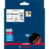 Bosch 2 608 900 007 fourniture de ponçage et de meulage rotatif Tampon de cuisson de disque de ponçage, Patin de ponçage Noir, Tampon de cuisson de disque de ponçage, Bosch, Noir, Rouge, Rond, 15 cm, 1 pièce(s)