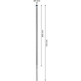 Bosch Expert Foret SDS Max-8X, Perceuse Marteau perforateur, Hammer drill bit, 2 cm, 720 mm, Béton, pierre, 60 cm