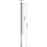 Bosch Expert Foret SDS Max-8X, Perceuse Marteau perforateur, Hammer drill bit, 2,4 cm, 520 mm, Béton, pierre, 40 cm