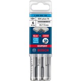 Bosch Expert Foret SDS plus-7X, Perceuse Marteau perforateur, Hammer drill bit, 6 mm, 115 mm, Béton, pierre, 5 cm