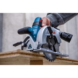 Bosch GKS 18V-57-2 L PROFESSIONAL 16,5 cm Noir, Bleu, Argent 5000 tr/min, Scie circulaire Bleu/Noir, Bois, Noir, Bleu, Argent, Sans brosse, 16,5 cm, 5000 tr/min, 5,7 cm
