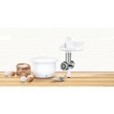 Bosch MUZS2BS accessoire de hachoir Blanc, Argent, Blanc, 1,05 kg