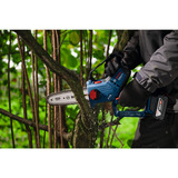 Bosch Scie à branches sans fil GKE 18V-20 Professional solo, 18 Volt, Scie à chaîne Bleu