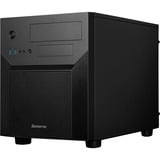 Chieftec CI-02B-OP unité centrale Cube Noir, boîtier cube Noir | 2x USB-A