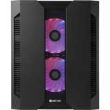 Chieftec Chieftronic M2 Cube Noir boîtier mini tower Noir | 4x USB-A | RGB | Window