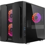 Chieftec Chieftronic M2 Cube Noir boîtier mini tower Noir | 4x USB-A | RGB | Window