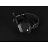 Corsair HS80 RGB WIRELESS, Casque gaming Noir, Pc, PlayStation 4, PlayStation 5