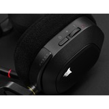 Corsair HS80 RGB WIRELESS, Casque gaming Noir, Pc, PlayStation 4, PlayStation 5