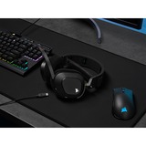 Corsair HS80 RGB WIRELESS, Casque gaming Noir, Pc, PlayStation 4, PlayStation 5