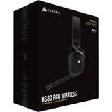 Corsair HS80 RGB WIRELESS casque gaming over-ear Noir, Pc, PlayStation 4, PlayStation 5