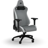 Corsair TC200 Fabric, Siège gaming Gris clair/Blanc