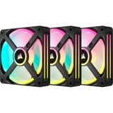 Corsair iCUE LINK QX120 RGB 120, Ventilateur de boîtier Noir