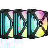 Corsair iCUE LINK QX120 RGB 120, Ventilateur de boîtier Noir