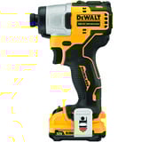 DEWALT Clé à chocs sans fil DCF801D2, 12Volt, 1/4", Visseuse à choc Jaune/Noir