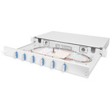 Digitus Boîte de fusion fibre optique, équipée, 6x SC DX, OS2, Boîte de raccordement 