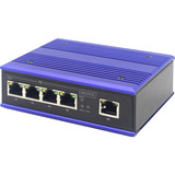 Digitus Commutateur réseau Fast Ethernet 4 ports, industriel, Switch 
