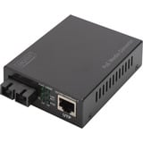 Digitus Convertisseur de média Gigabit PoE, RJ45 / SC, SM, PSE, Media Converter 