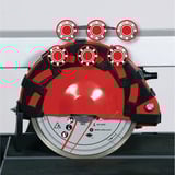 EINHELL Scie radiale à carrelage TE-TC 620/1 U, Coupe-carreaux Rouge/gris