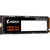 GIGABYTE AORUS Gen4 5000E 500GB 500 Go M.2 PCI Express 4.0 NVMe 3D TLC NAND SSD Noir, 500 Go, M.2, 5000 Mo/s