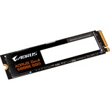 GIGABYTE AORUS Gen4 5000E 500GB 500 Go M.2 PCI Express 4.0 NVMe 3D TLC NAND SSD Noir, 500 Go, M.2, 5000 Mo/s