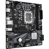 GIGABYTE H610M D3W carte mère socket 1700 Noir/gris