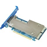 HighPoint Rocket 1628A PCIe Gen5 x16 vers 4-MCIOx8 NVMe Switch Adapter, Carte d'interface 